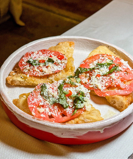 Bruschette con pomodoro