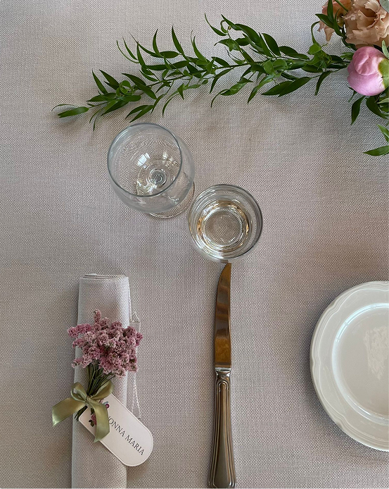 Dettaglio mise en place