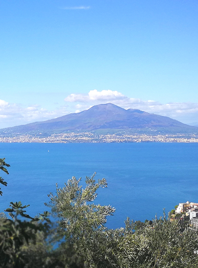 Vista sul Golfo di Napoli